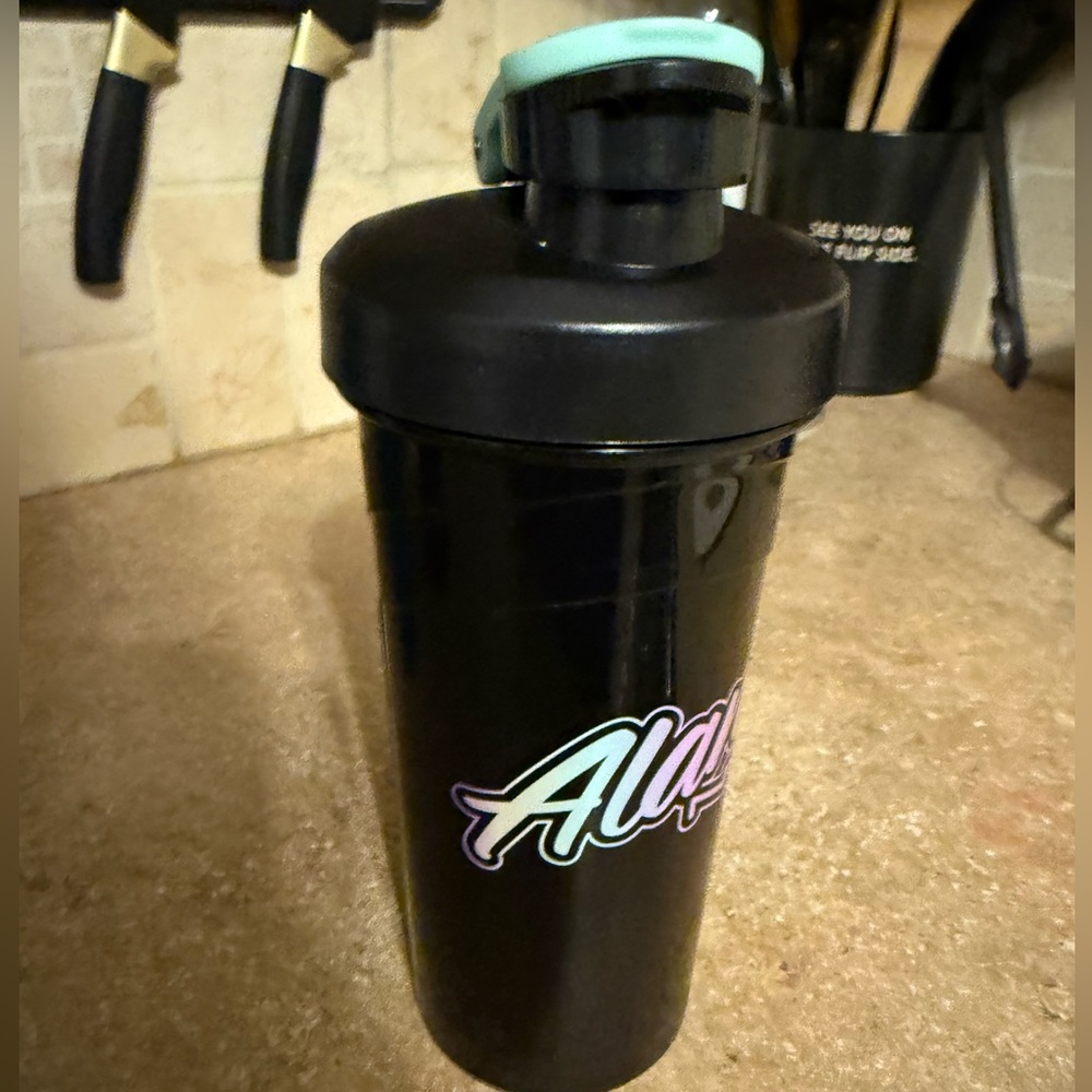 ALANI Nu Shaker Bottle with Colorful Logo